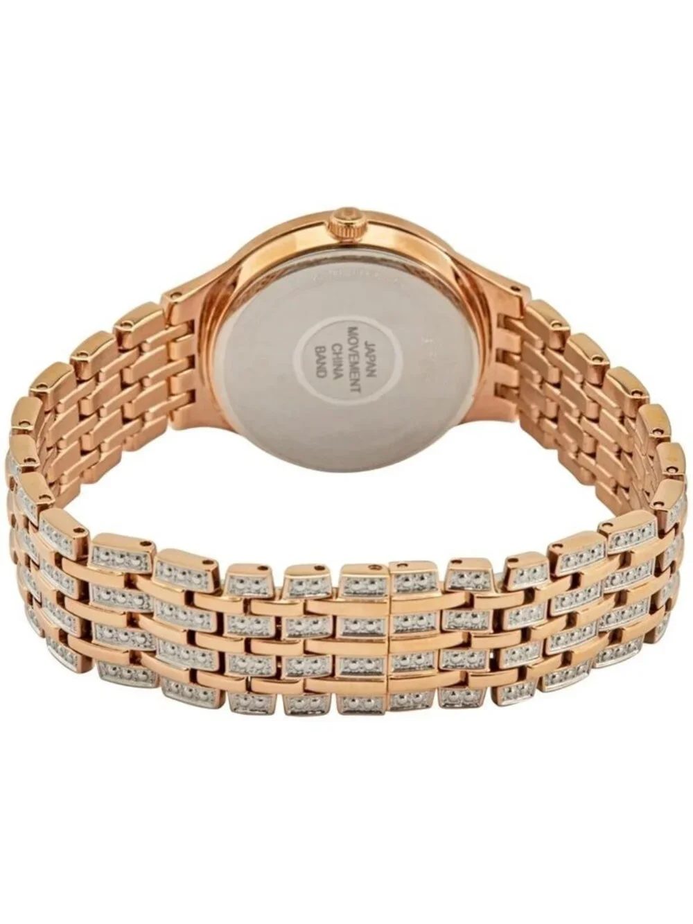 NWT Bulova Phantom Quartz Crystal Embellished Ladies Watch